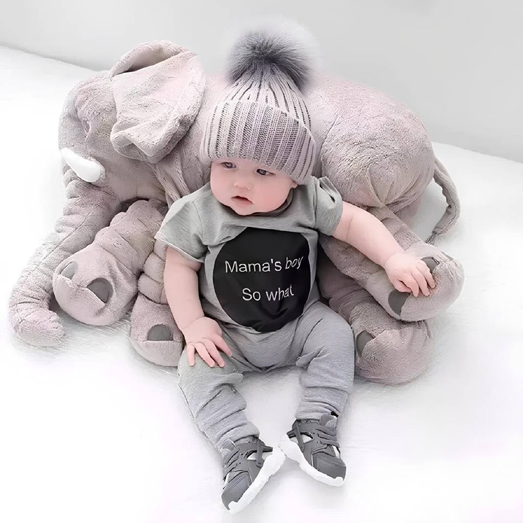 La Peluche Éléphant Bébé